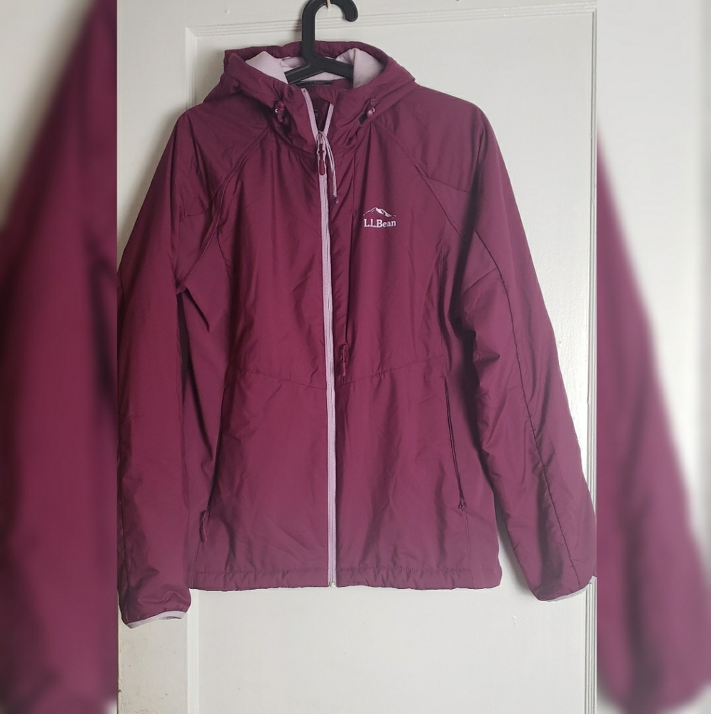 L.L. Bean winter light weight hooded jacket